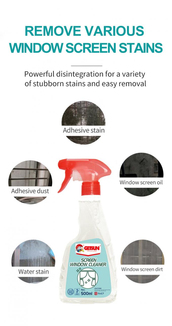 500 мл Commercial Household Cleaner Spray Degreaser For Screen Window — опт