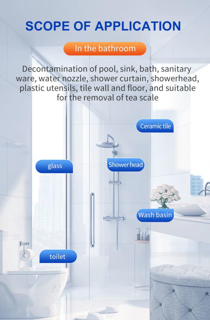 Customized Shower Bathroom Tile Cleaner Spray Grout Remover 500 мл — опт
