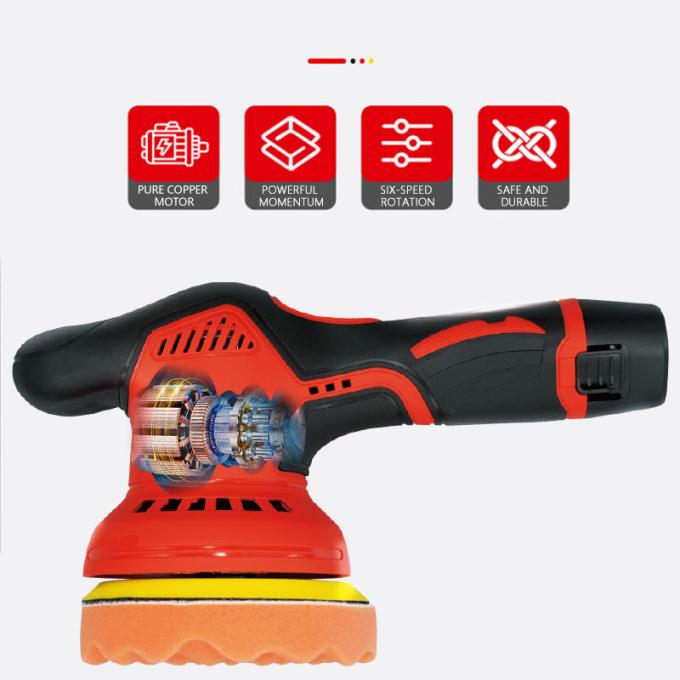 12V Cordless авто Polisher с 8mm DA Orbit — опт Getsun