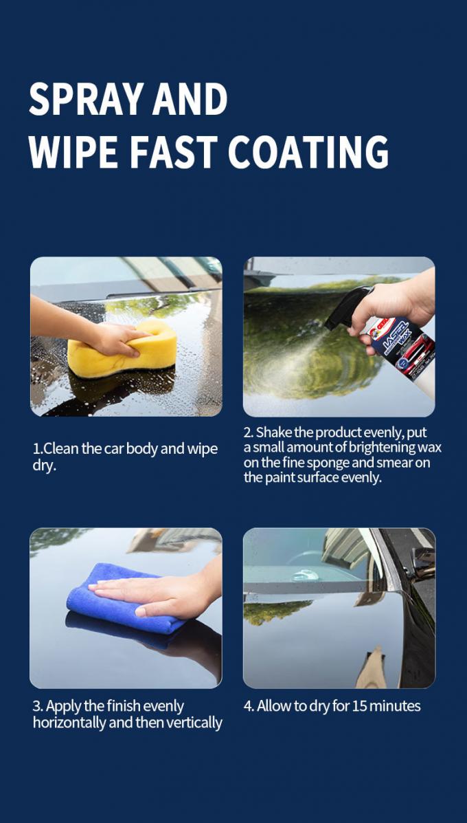 Laser Brightening Automotive Care Paint воск Stain Resistance 250g — опт
