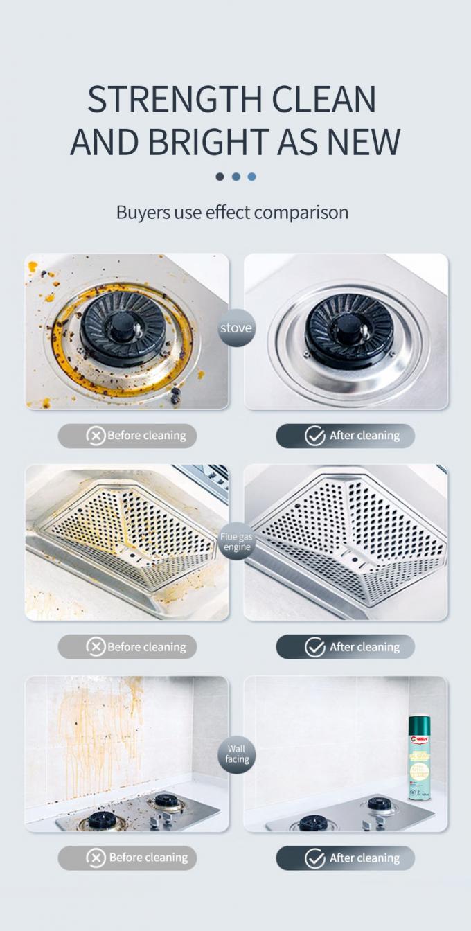 ODM Kitchen Cleaning Detergent масло Stain Stove Grease очиститель — опт