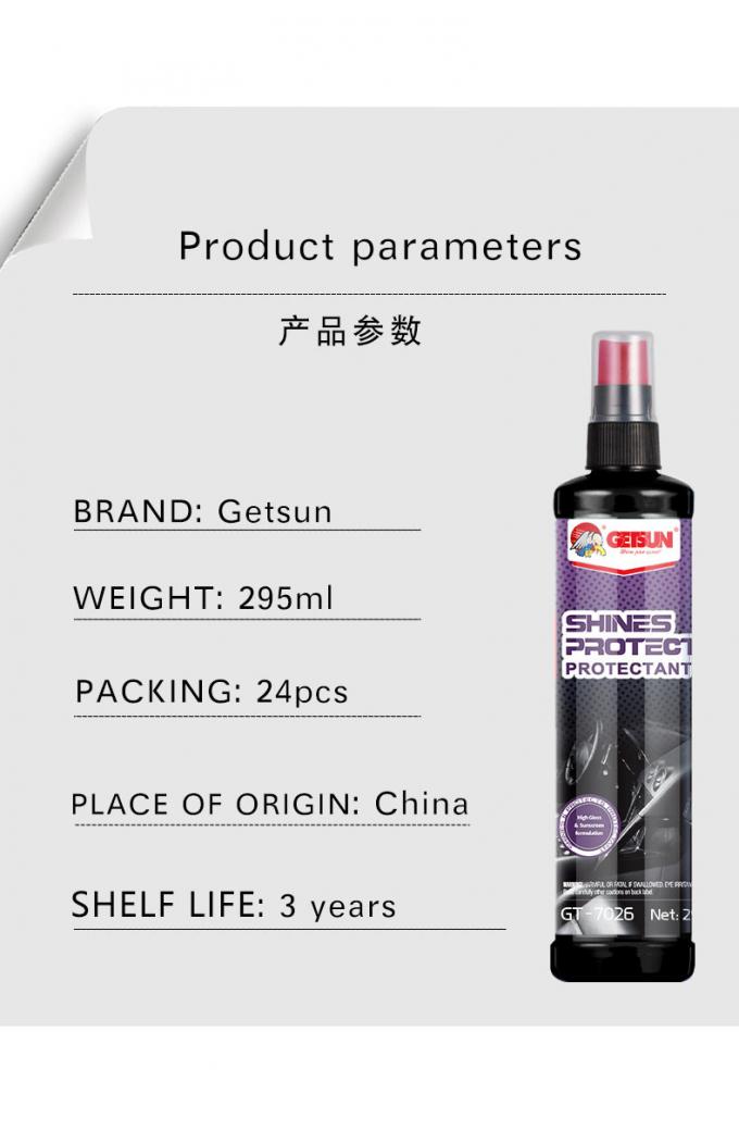 UV Blocking Polymer Silicone Interior очиститель And защитное средство Ceramic Shine… — опт