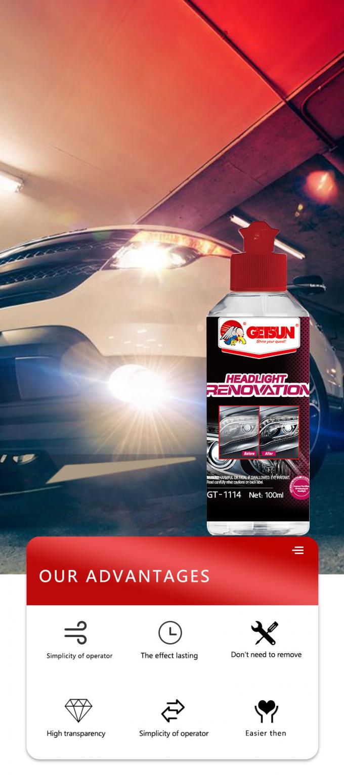 Water Soluble Headlight Renovation Restoration Polishing Compound ODM — опт